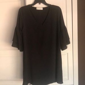 Black cocktail dress